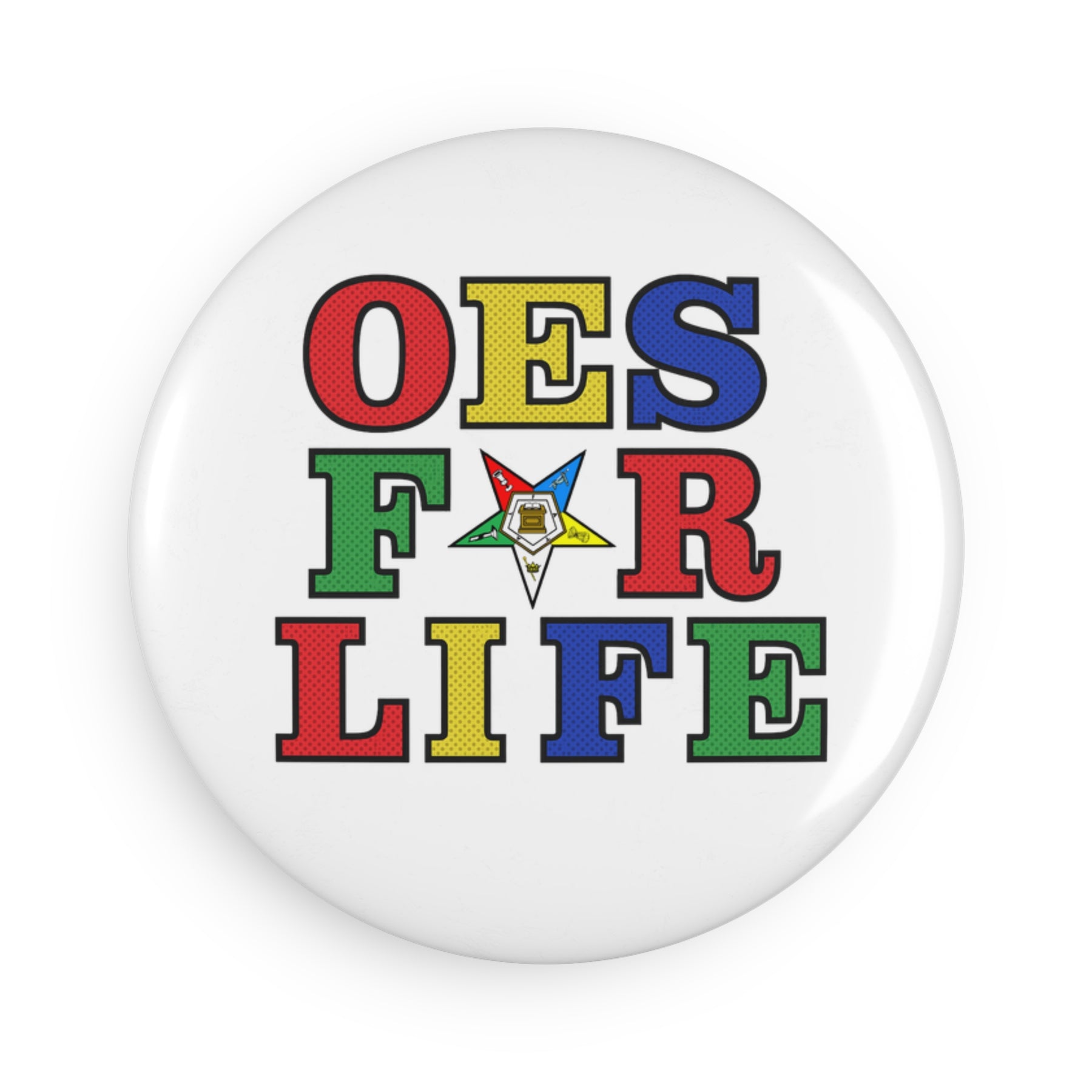 OES Magnet - Decorative Refrigerator - Bricks Masons