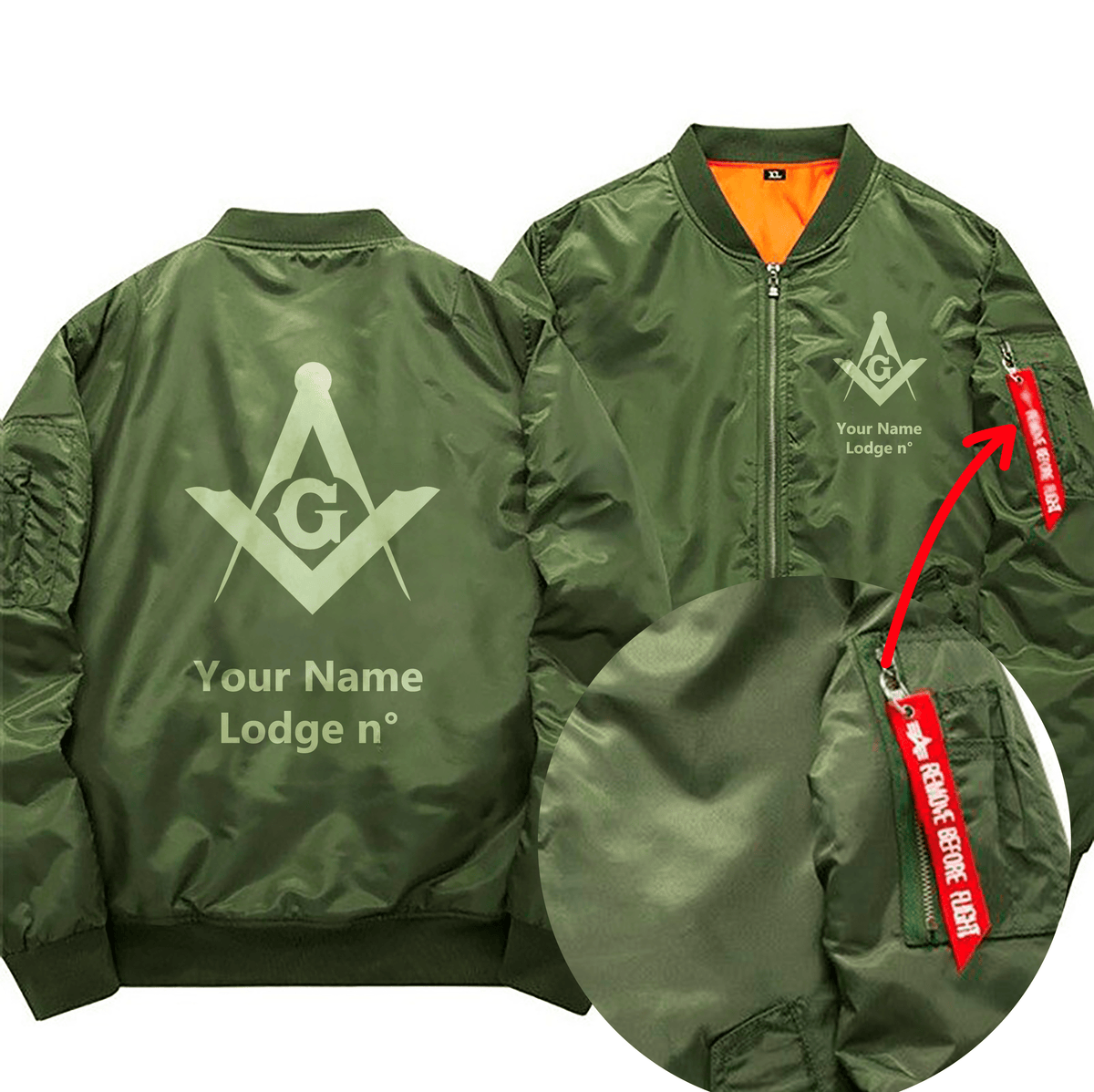Master Mason Blue Lodge Jacket - Various Colors - Bricks Masons