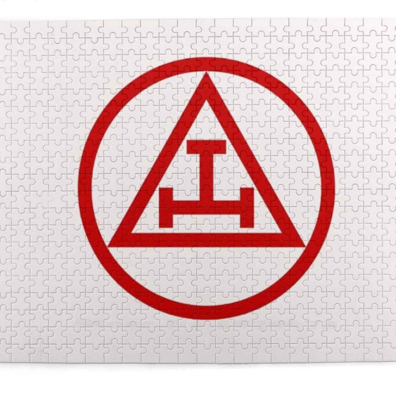 Royal Arch Chapter Puzzle - Jigsaw - Bricks Masons