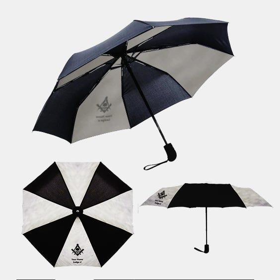 Widows Sons Umbrella -Three Folding Windproof - Bricks Masons