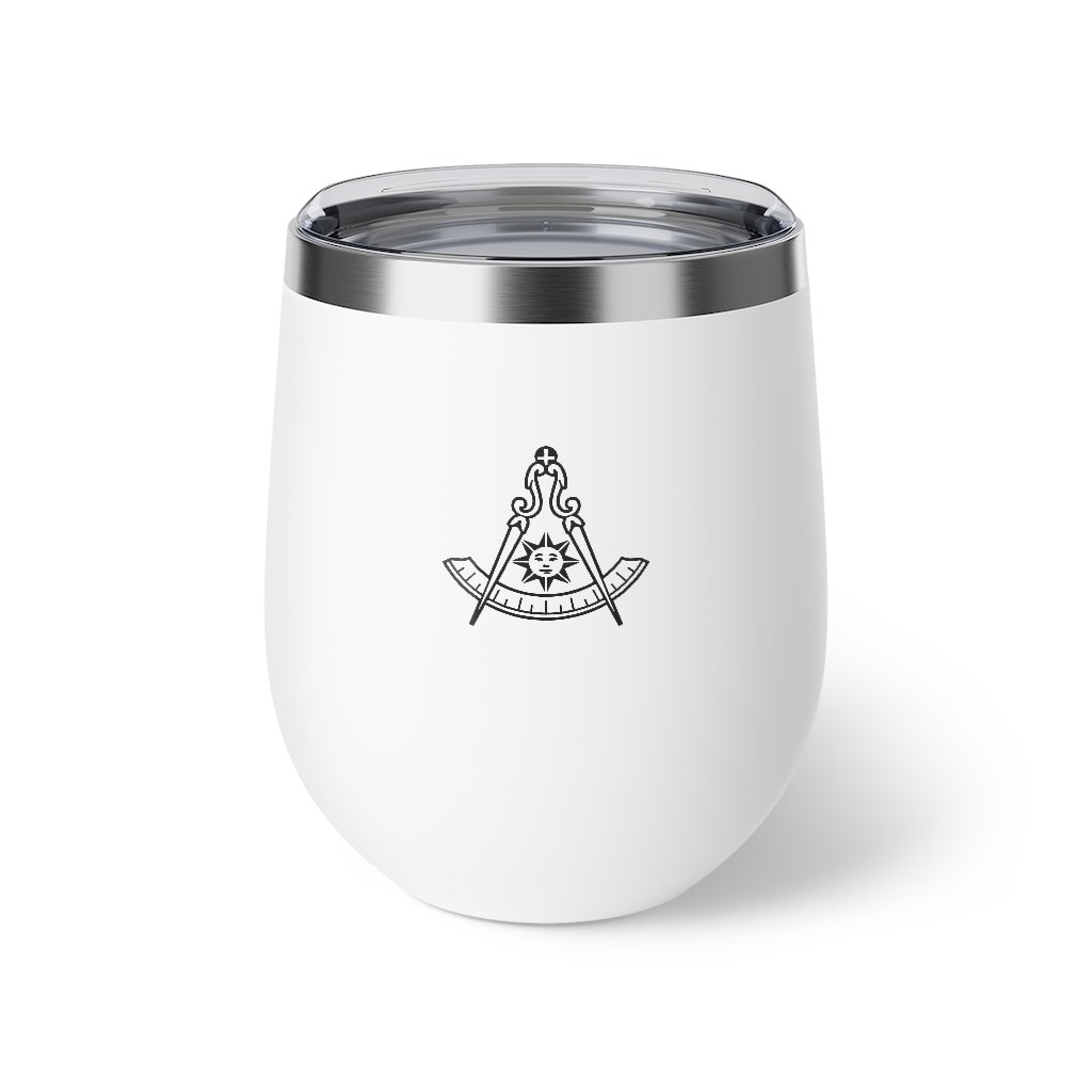 Past Master Blue Lodge Vacuum Cup - 12oz Copper - Bricks Masons