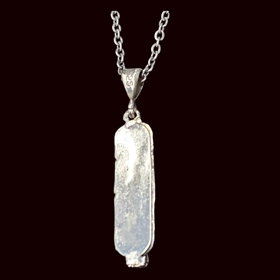 Egyptian Cartridge Pendant in Silver 3.5 x 0.8 cm 3.5 g Art 1000 - Bricks Masons