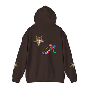 OES Hoodie - Faith Truth & Love with The Colorful Eastern Star - Bricks Masons