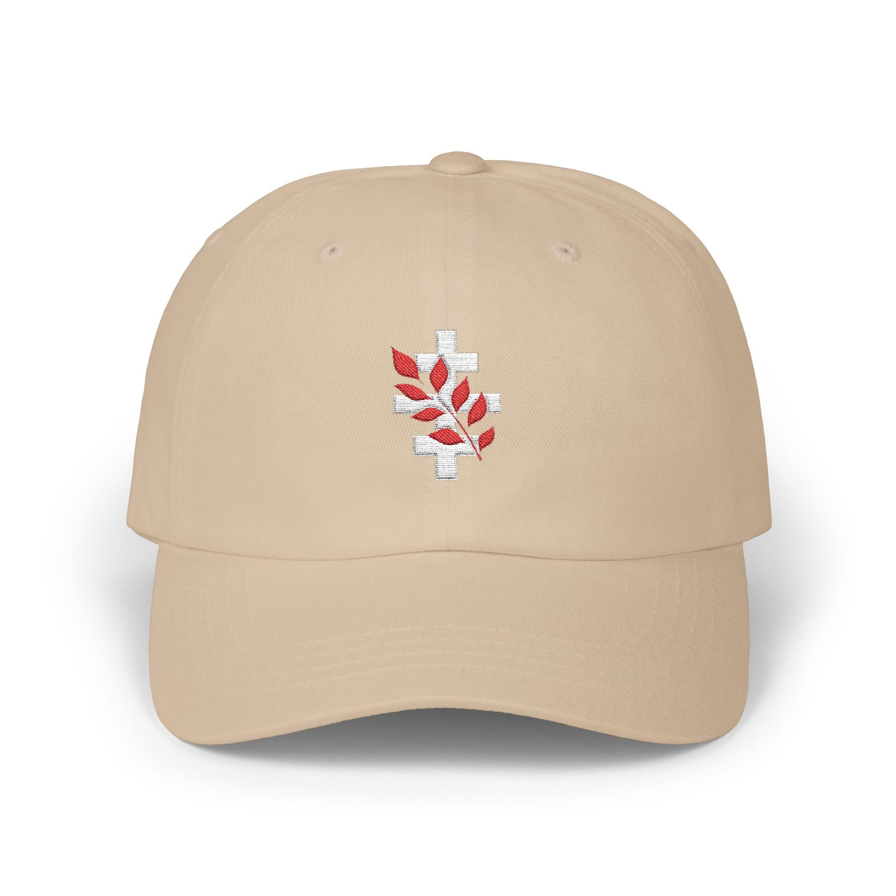 Red Branch of Eri Baseball Cap - Cotton red & White Emblem Various Colors - Bricks Masons
