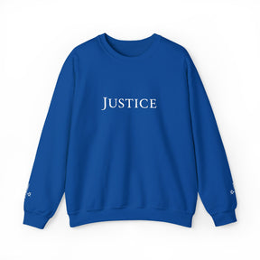 Master Mason Blue Lodge Sweatshirt - Justice Stand For Truth with Square & Compass - Bricks Masons