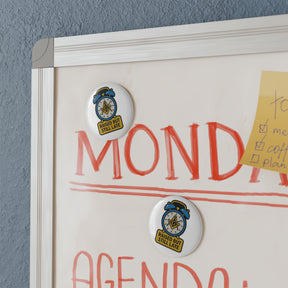 Master Mason Blue Lodge Magnet - Decorative Refrigerator - Bricks Masons