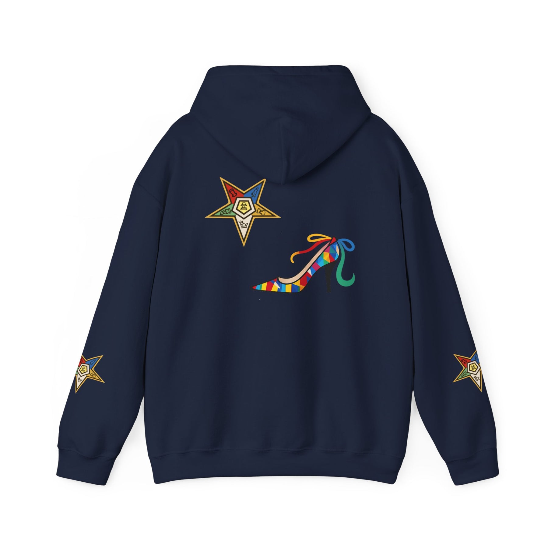OES Hoodie - Faith Truth & Love with The Colorful Eastern Star - Bricks Masons