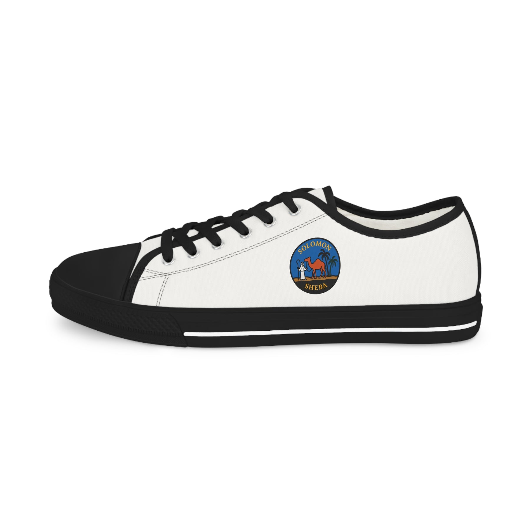 Queen of the South Sneaker - Low Top Sneaker Black & White - Bricks Masons
