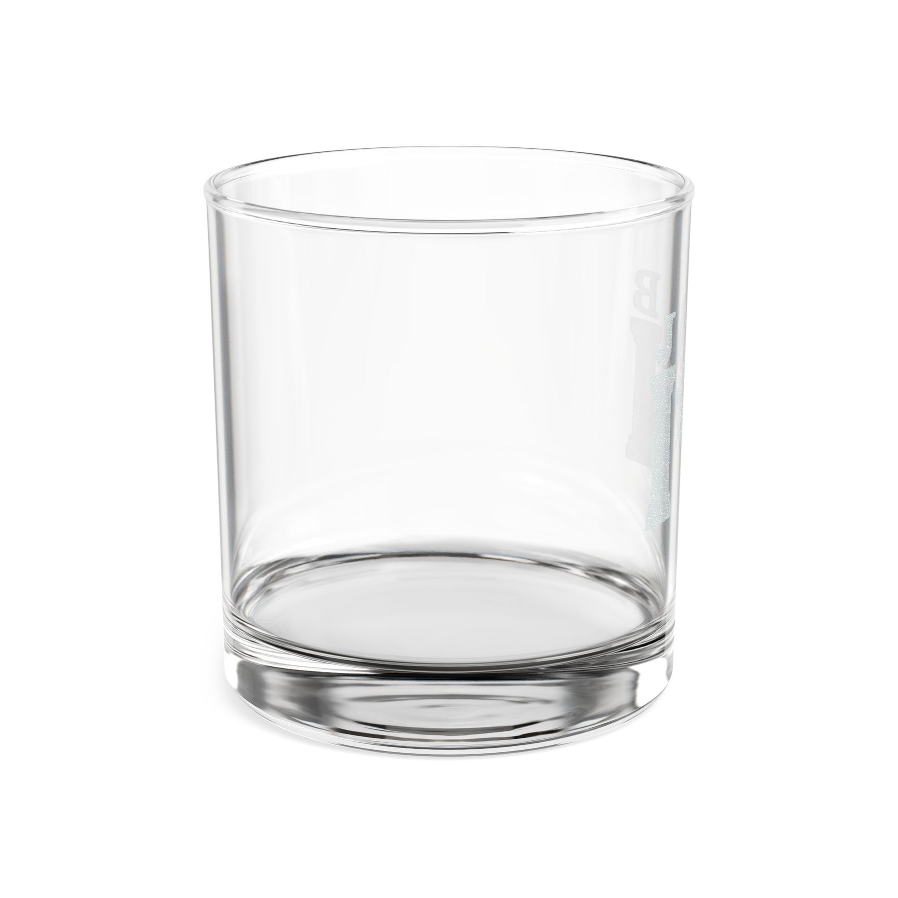 Master Mason Blue Lodge Whiskey Glass - Square & Compasses with Twin J&B Pillars