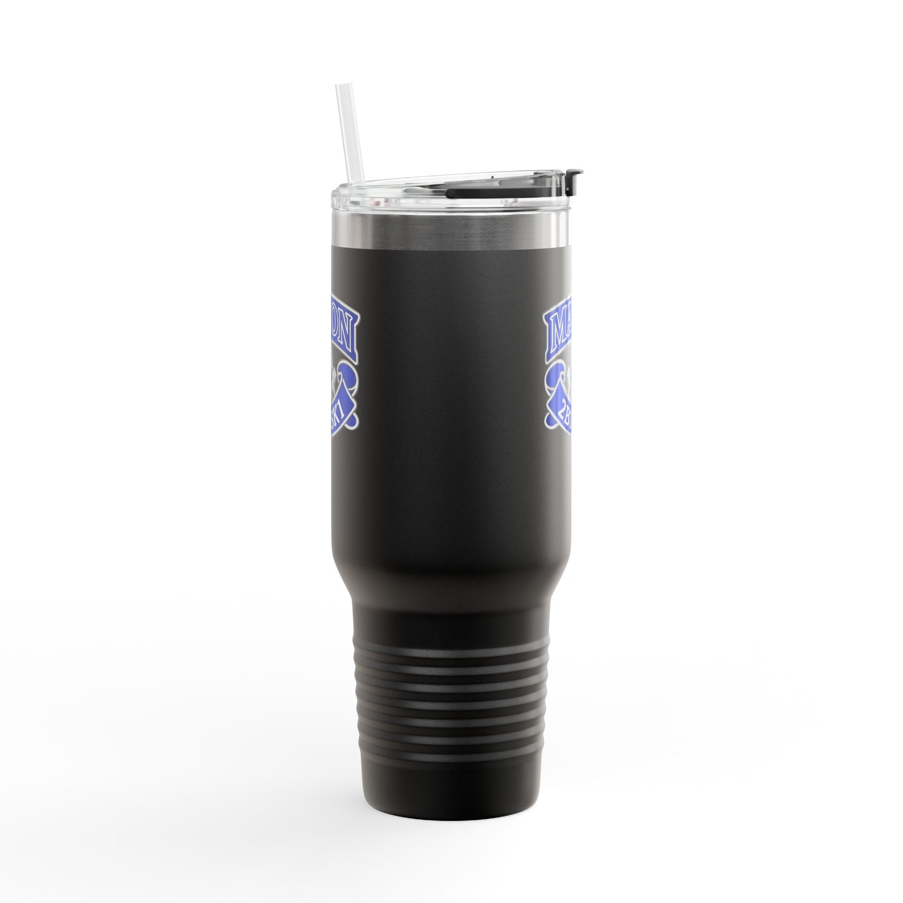 Master Mason Blue Lodge Ringneck Tumbler - 2B1 ASK1 mit Winkelmaß und Zirkel G