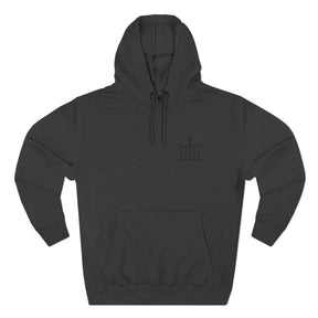 St. Lawrence The Martyr Hoodie - Stitched Front Insignia - Bricks Masons
