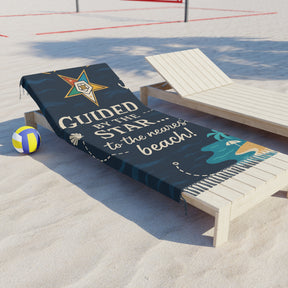 OES Towel - Guided By The Star To The Nearest Beach - Bricks Masons