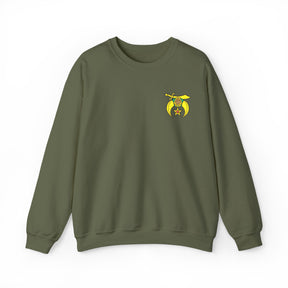 Daughters of Sphinx Sweatshirt - Crewneck Embroidered Emblem - Bricks Masons