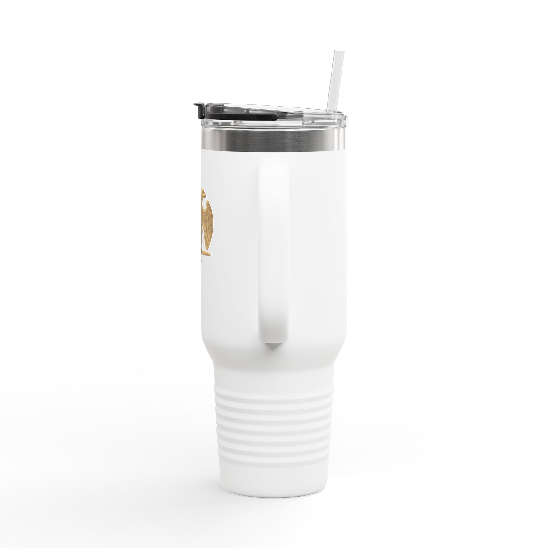 32nd Degree Scottish Rite Ringneck Tumbler - Double Headed Eagle Wings Down - Bricks Masons