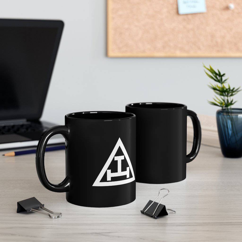 Royal Arch Chapter Mug - Black & White 11oz