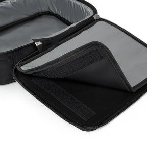 GROTTO Lunch Bag - Black Fully Insulated Zipper Closure - Bricks Masons
