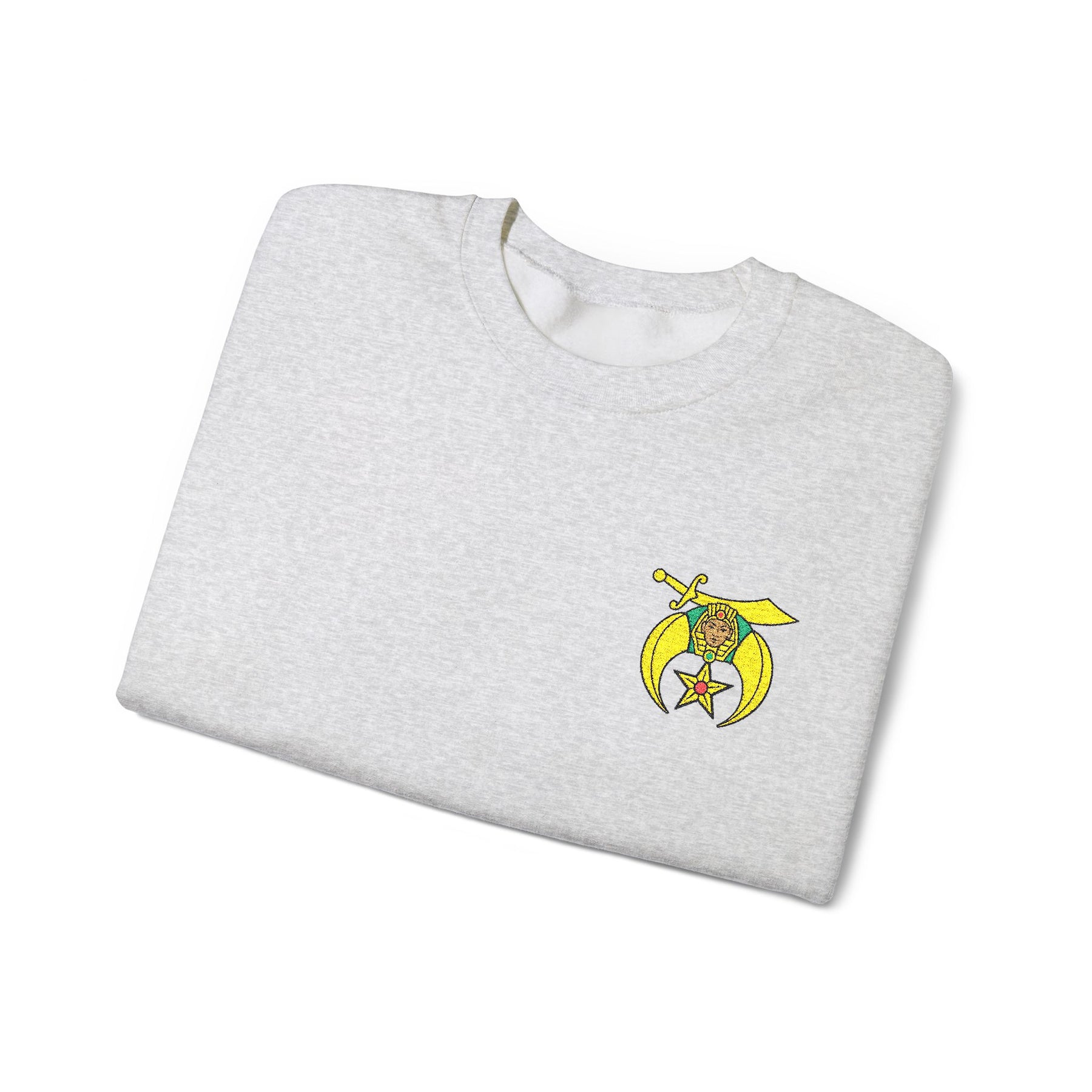 Daughters of Sphinx Sweatshirt - Crewneck Embroidered Emblem - Bricks Masons