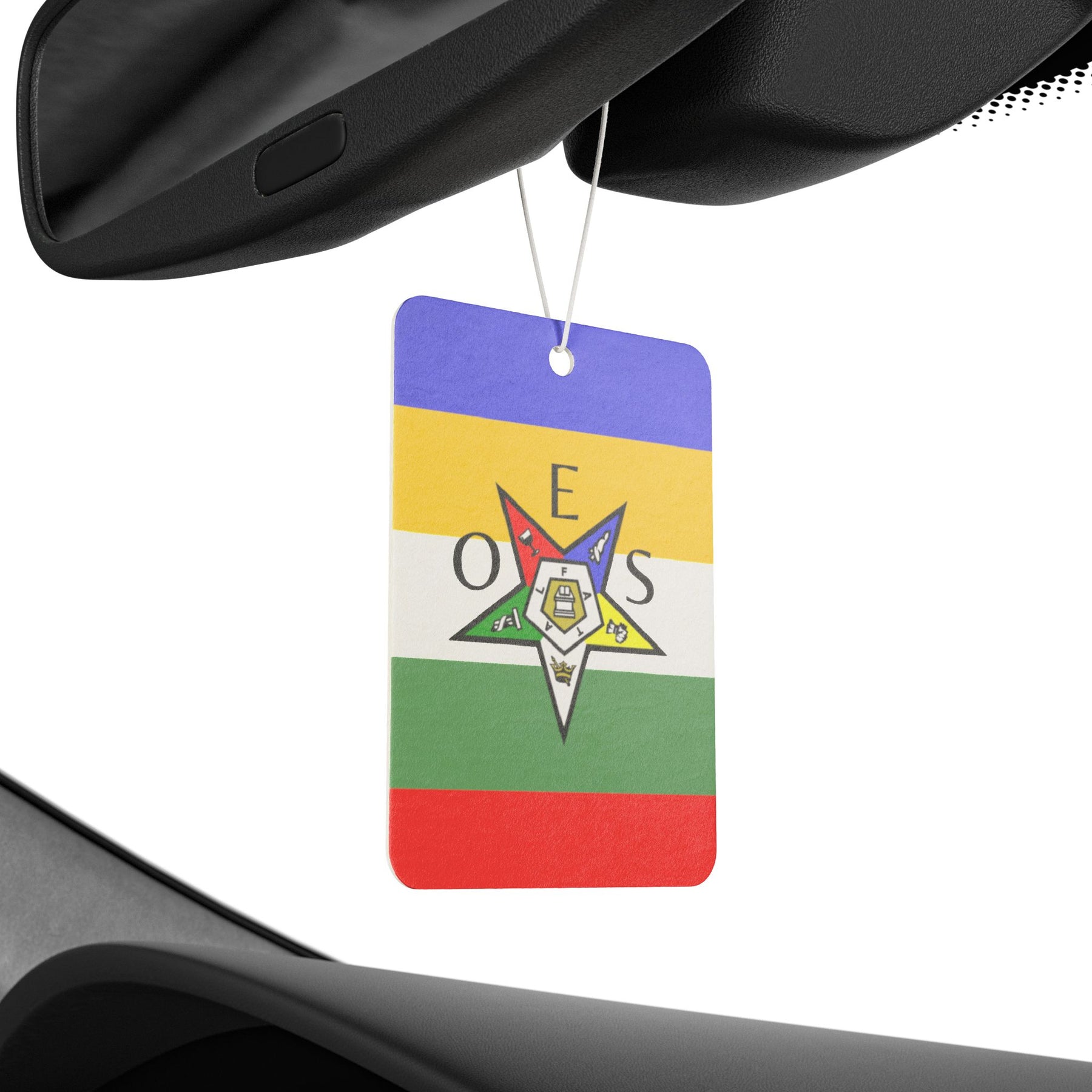 OES Car Air Freshener - Lasting Freshness with Colorful Style - Bricks Masons