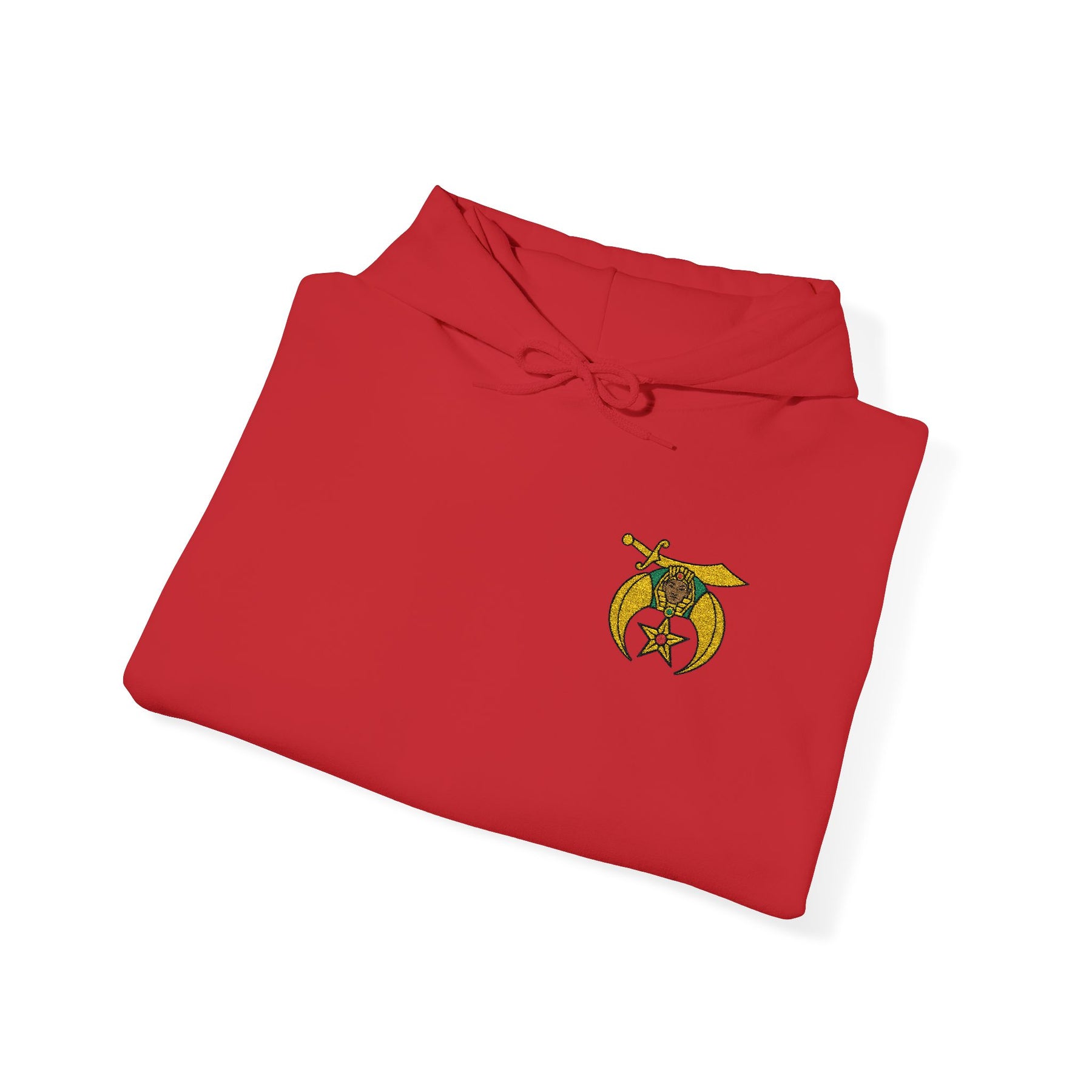 Daughters of Sphinx Hoodie - Soft Cotton Poly Blend Embroidered Front Design - Bricks Masons