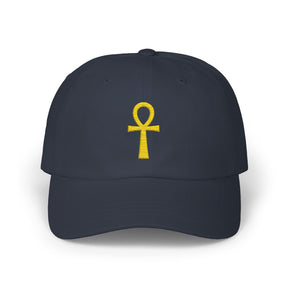 Ancient Egypt Baseball Cap - Ankh Cotton Various Colors - Bricks Masons