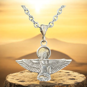 Isis Medal in Silver 2.5 x 3 cm 6 g Art 1493 - Bricks Masons