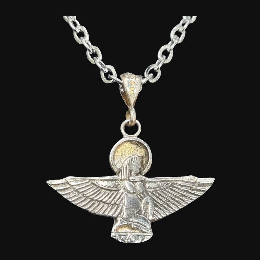 Isis Medal in Silver 2.5 x 3 cm 6 g Art 1493 - Bricks Masons