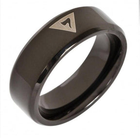 14th Degree Scottish Rite Ring - Tungsten carbide Personalizable - Bricks Masons