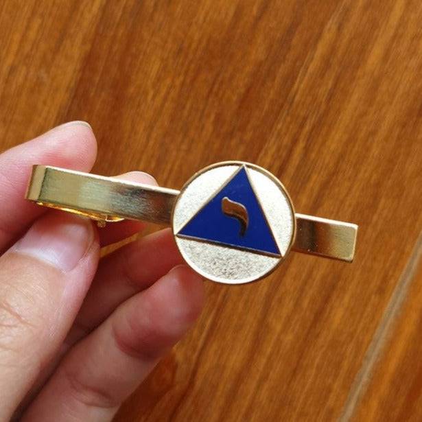 14th Degree Scottish Rite Tie Clip - Metal YOD Lodge of Perfection - Bricks Masons