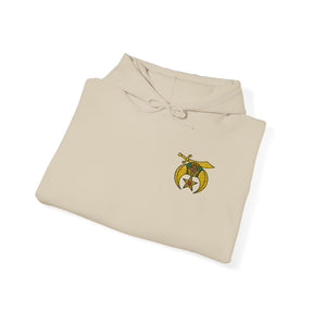Daughters of Sphinx Hoodie - Soft Cotton Poly Blend Embroidered Front Design - Bricks Masons