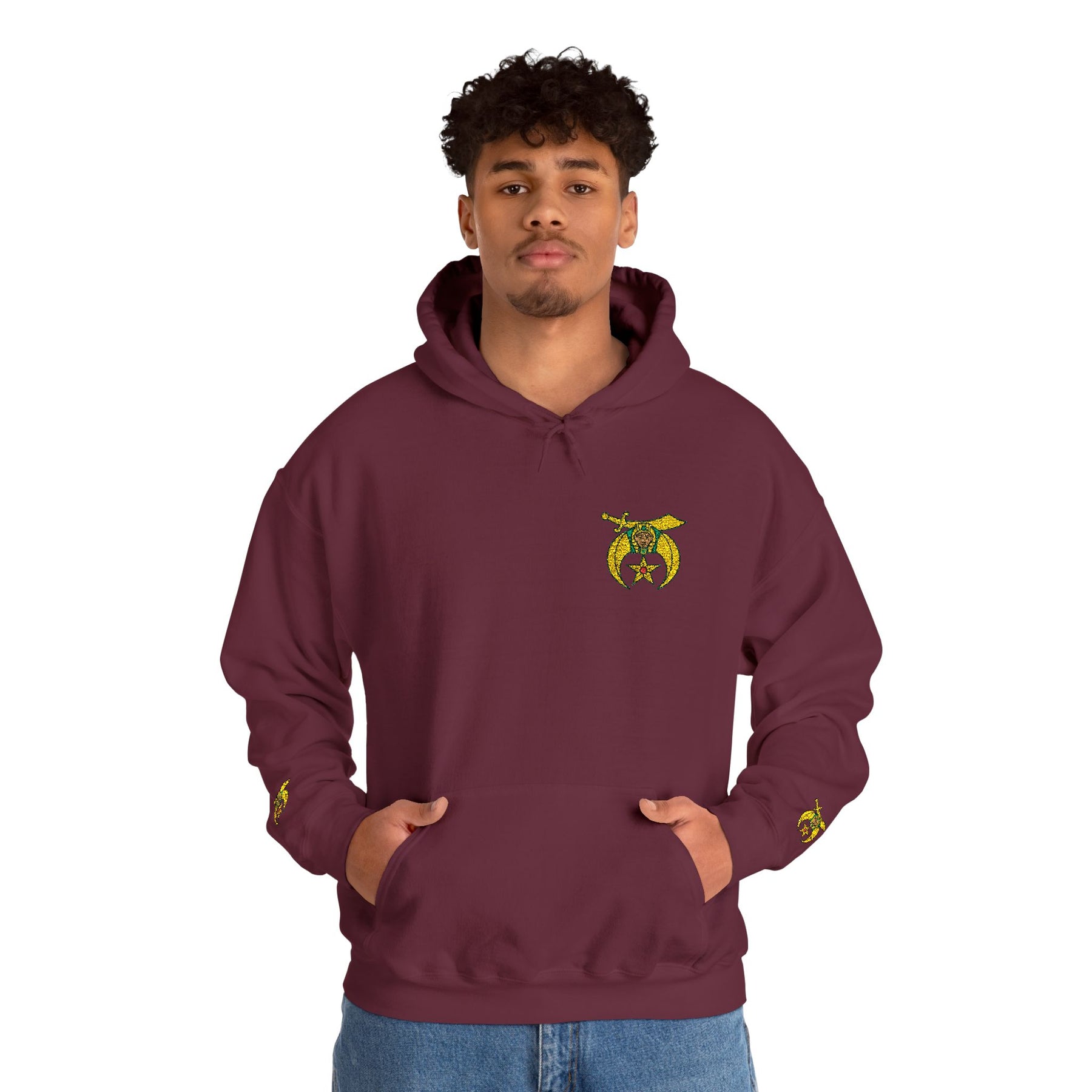 Daughters of Sphinx Hoodie - Soft Cotton Poly Blend - Bricks Masons