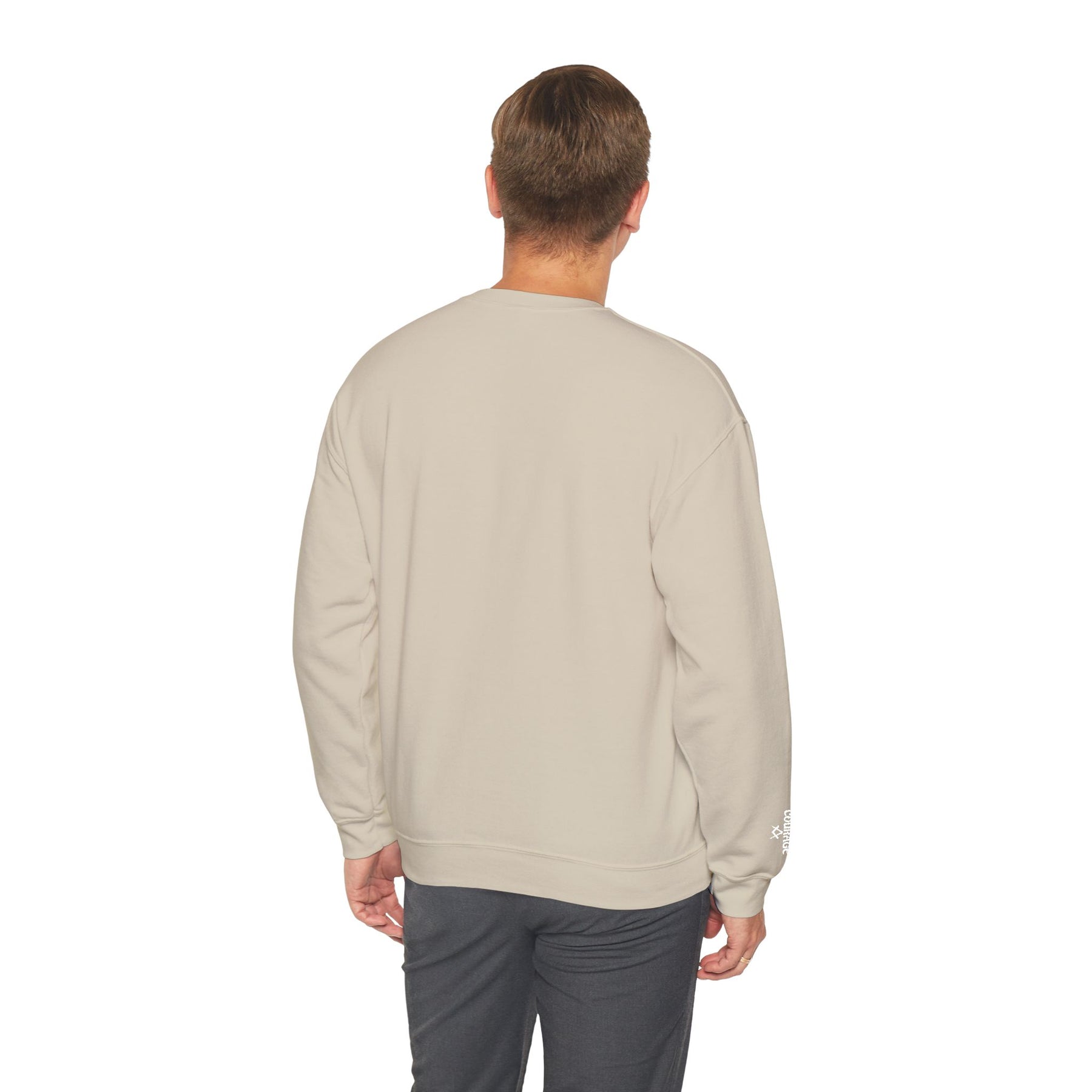 Master Mason Blue Lodge Sweatshirt - Fortitude Endure with Courage Square & Compass - Bricks Masons