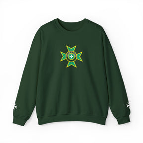 Order of Saint Lazarus Sweatshirt - Crewneck Emblem Edition - Bricks Masons