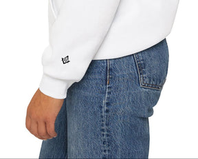 Master Mason Blue Lodge Sweatshirt - Bound By Brotherhood with Square & Compass G Embroidery - Bricks Masons