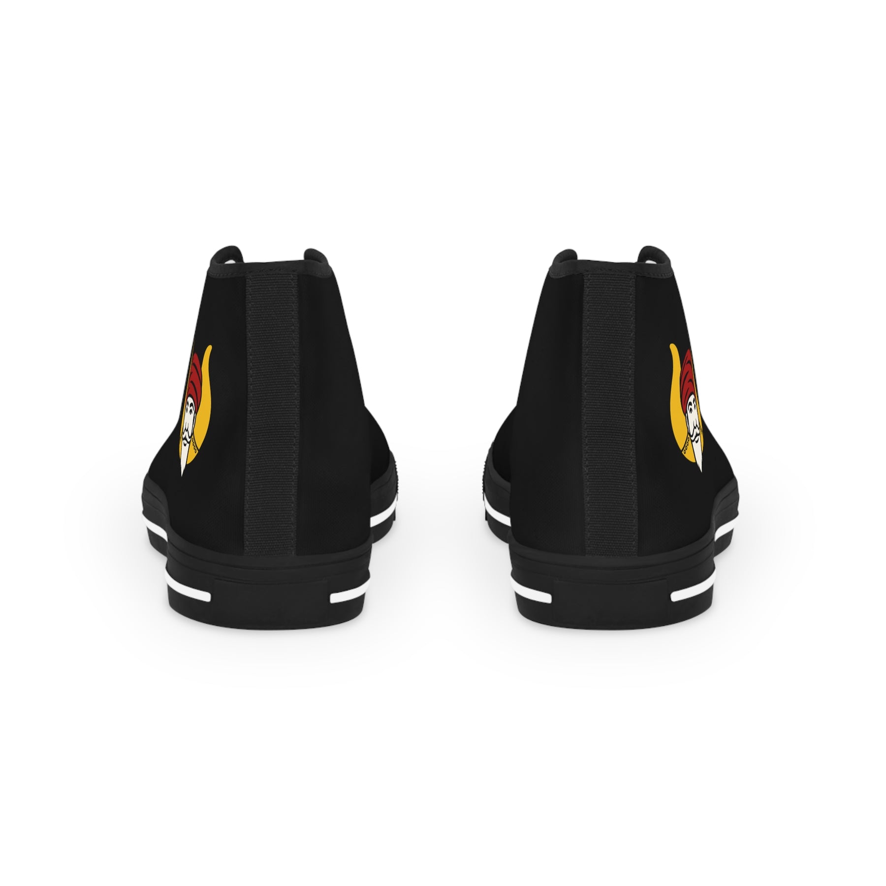 Grotto Sneaker - High Top Black & White - Bricks Masons