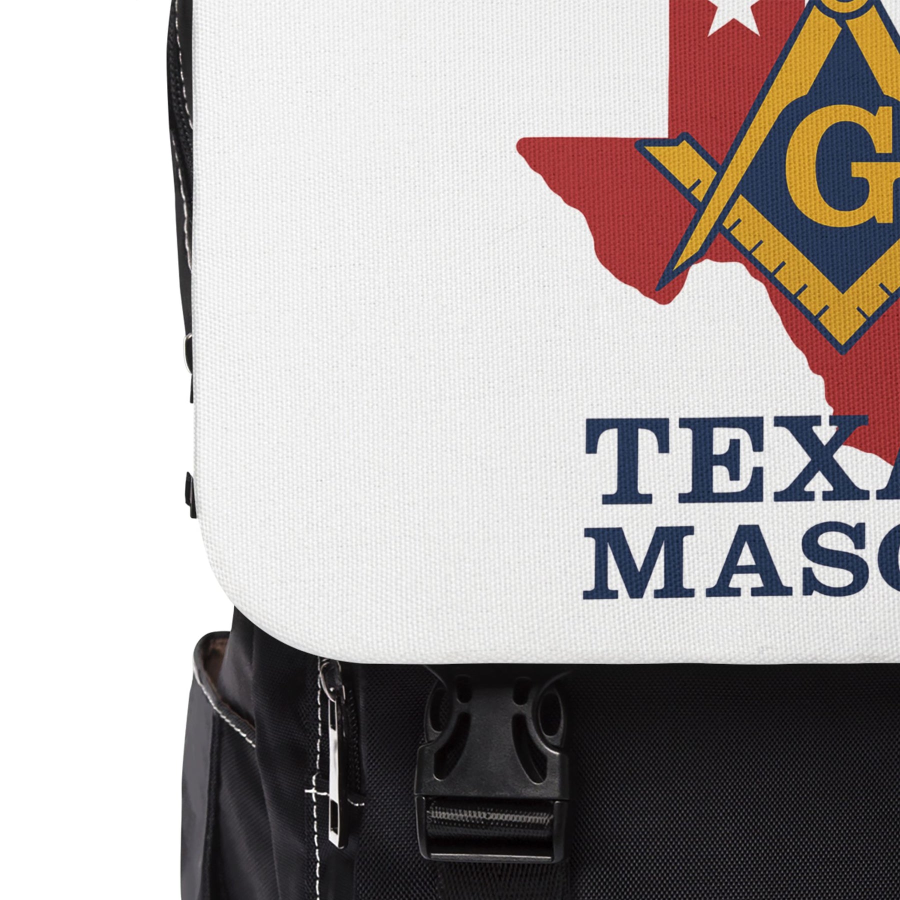 Master Mason Blue Lodge Backpack - White Texas Mason - Bricks Masons