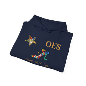 OES Hoodie - Faith Truth & Love with The Colorful Eastern Star - Bricks Masons