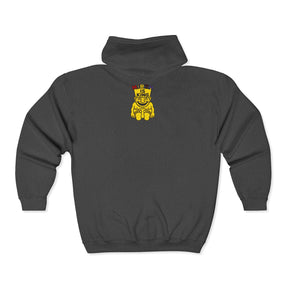 Royal Order of Jesters Hoodie - Zip Up Jacket with Emblem Embroidery - Bricks Masons