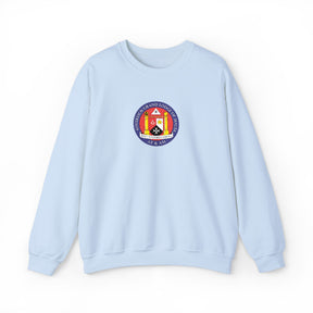 Malta Jurisdiction Sweatshirt - Crewneck Embroidered Emblem - Bricks Masons