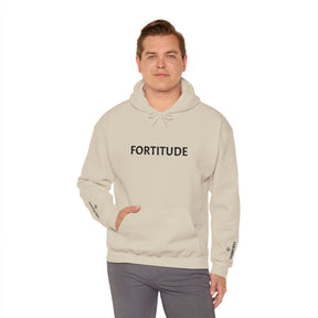 Entered Apprentice Blue Lodge Hoodie - Fortitude Front & Sleeves Embroidery - Bricks Masons