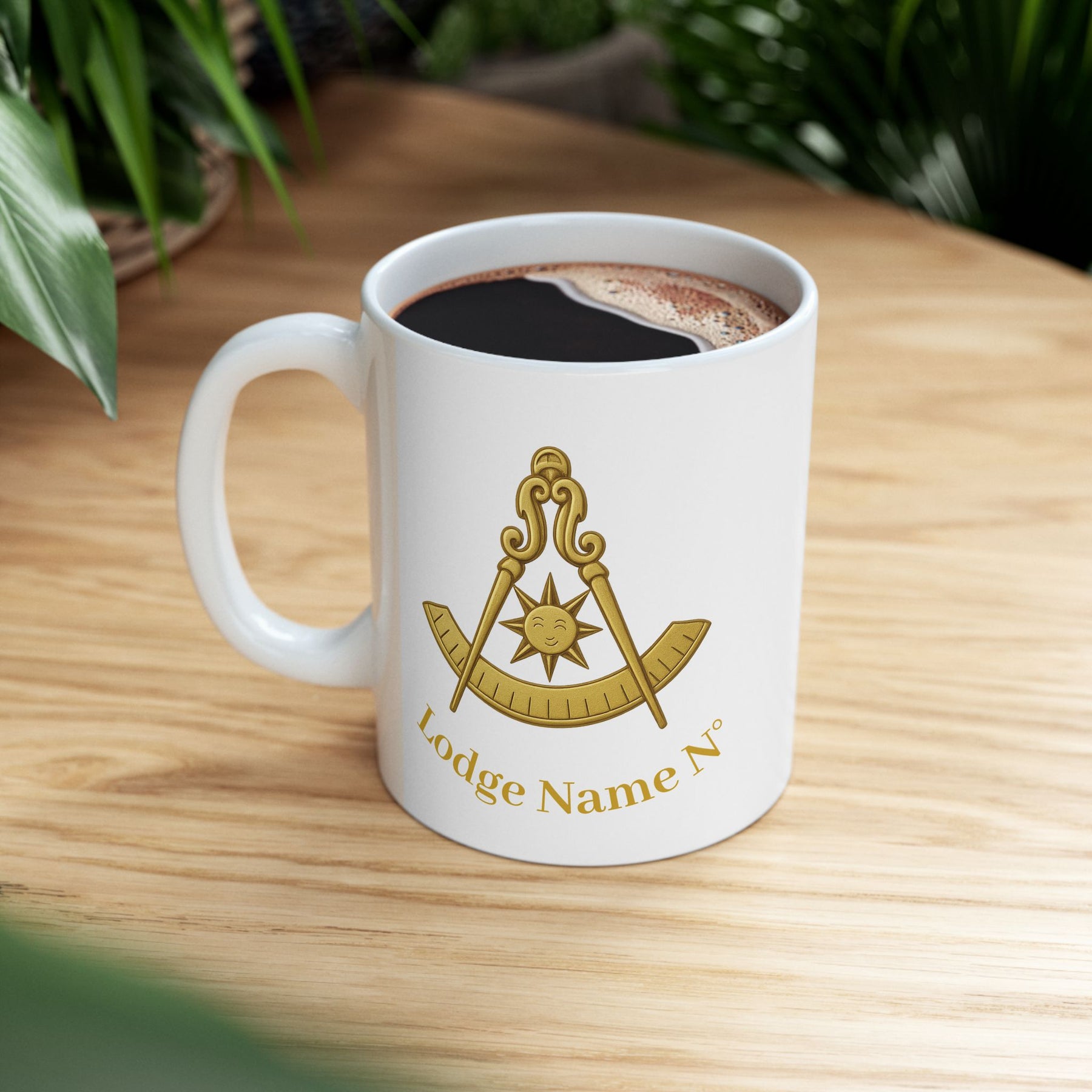 Blue Lodge Mug - (11oz, 15oz) - Bricks Masons