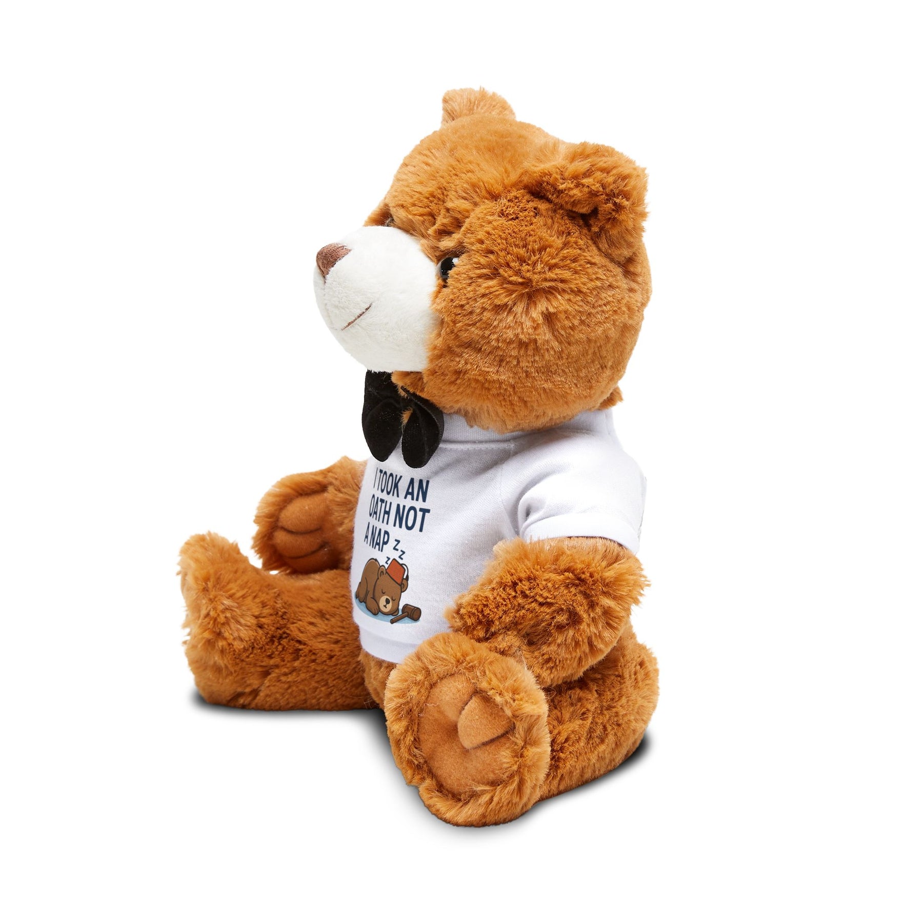 Shriners Teddy Bear - I Took An Oath Not A Nap Plushie - Bricks Masons