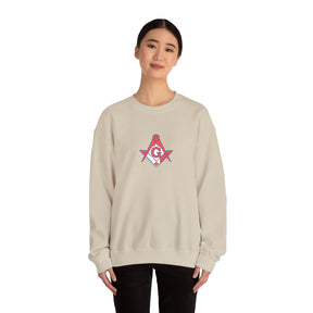 Master Mason Blue Lodge Canada Jurisdiction Sweatshirt - S&C with Canada Flag - Bricks Masons