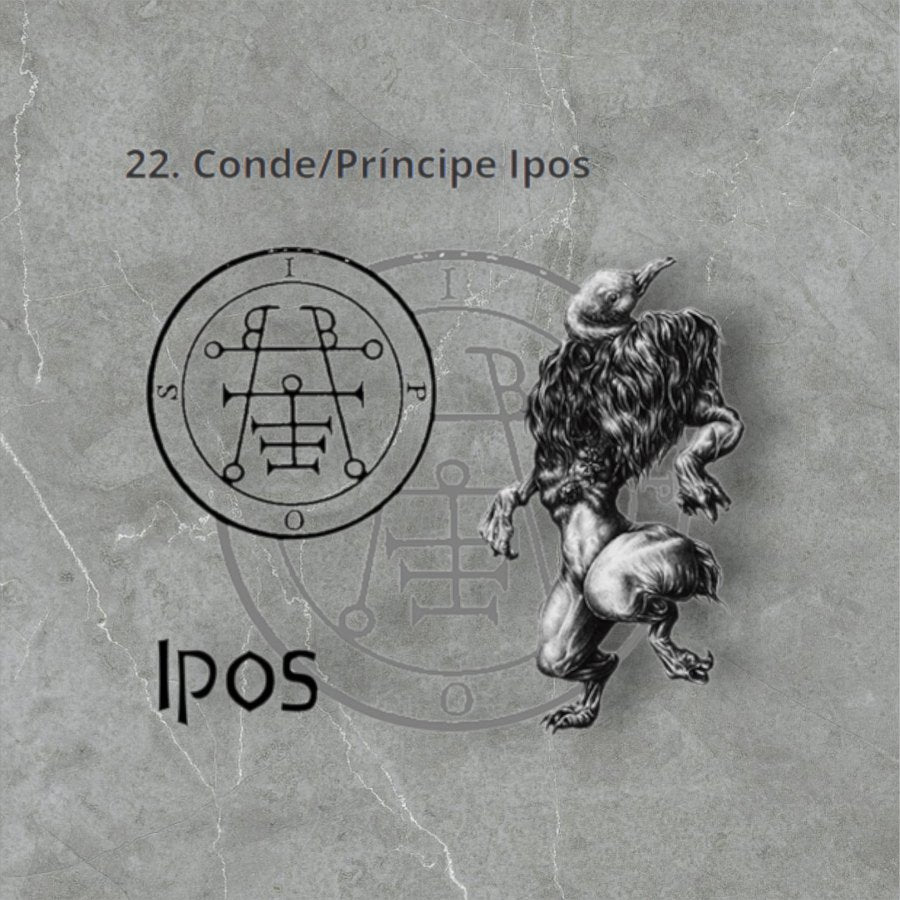 I commemorate Demon 22 COUNT PRESIDENT IPOS and Secret Seal of Solomon 72 Demons Lesser Key of Solomon Goetia In Silver 3 x 2.5 cm 12 Gr Art 1881 - Bricks Masons