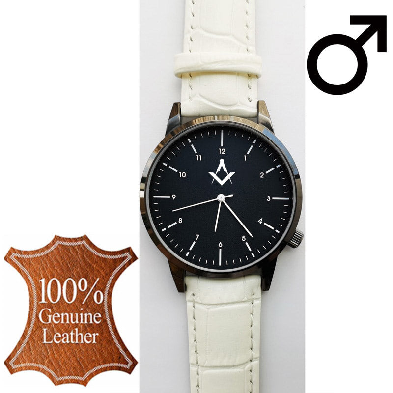 Master Mason Blue Lodge Wristwatch - Various Colors - Bricks Masons