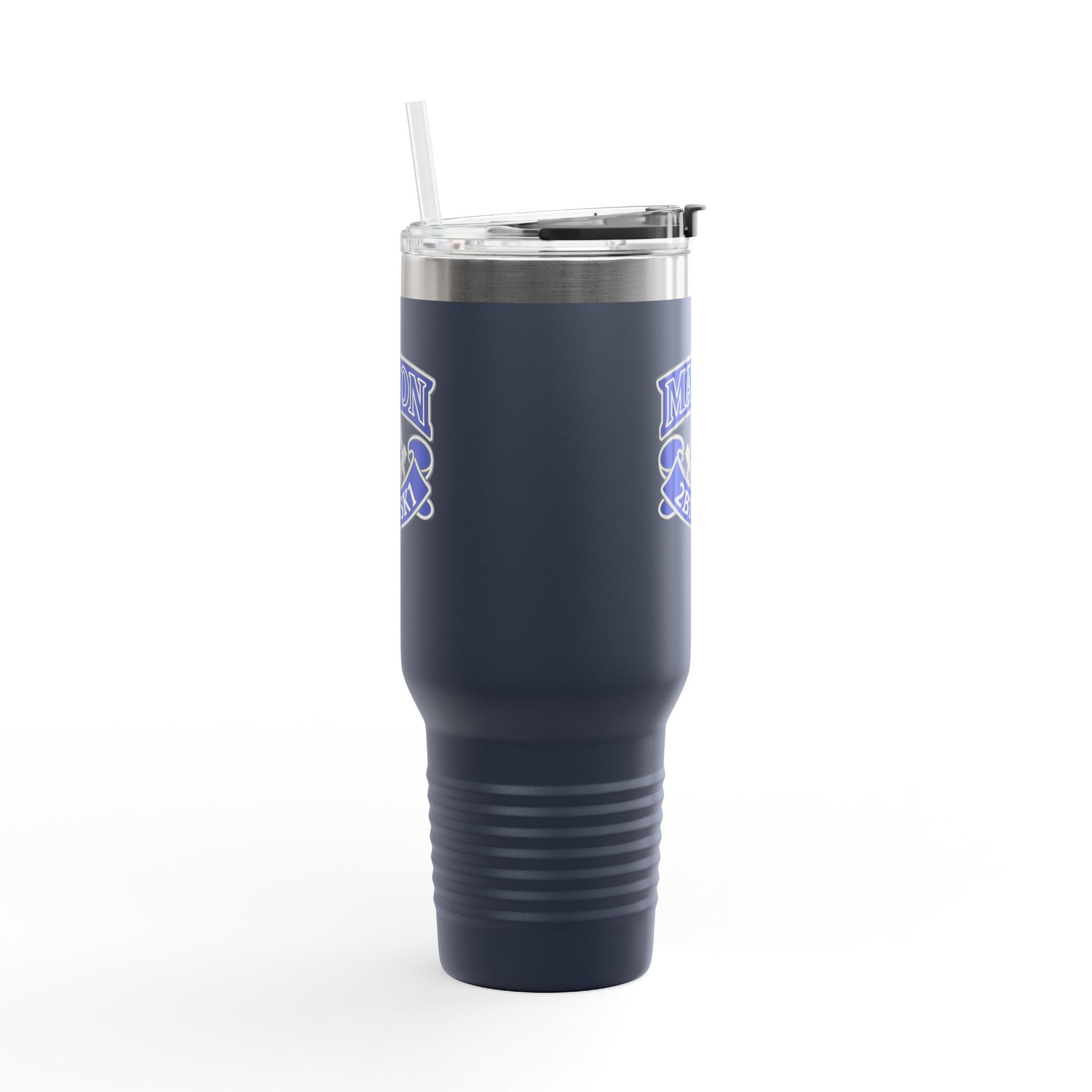 Master Mason Blue Lodge Ringneck Tumbler - 2B1 ASK1 mit Winkelmaß und Zirkel G