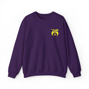 Daughters of Sphinx Sweatshirt - Crewneck Embroidered Emblem - Bricks Masons
