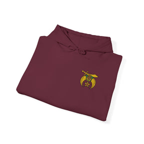 Daughters of Sphinx Hoodie - Soft Cotton Poly Blend Embroidered Front Design - Bricks Masons