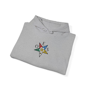 OES Hoodie - Soft Cotton Poly Blend Embroidered Chest - Bricks Masons