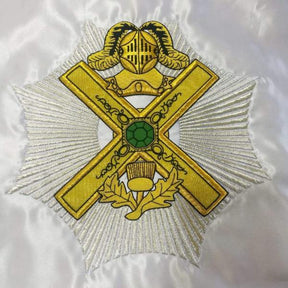 29th Degree Scottish Rite Banner - Handmade Bullion Embroidery - Bricks Masons