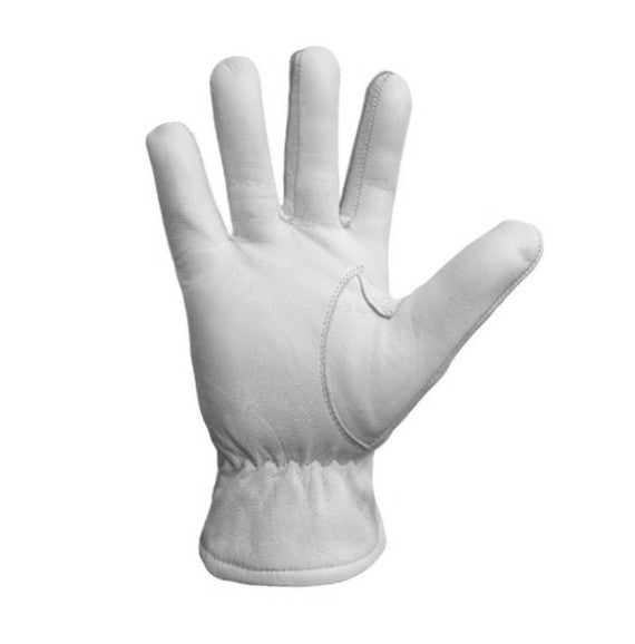 Elks of the World Gloves - White Leather Daughters of IBPOEW - Bricks Masons